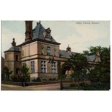BRECHIN Angus The Public Library Postcard, Unposted