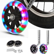 Kids Bicycle Stabilisers 12-20" Universal Training Children Bike Wheels Easy Fit