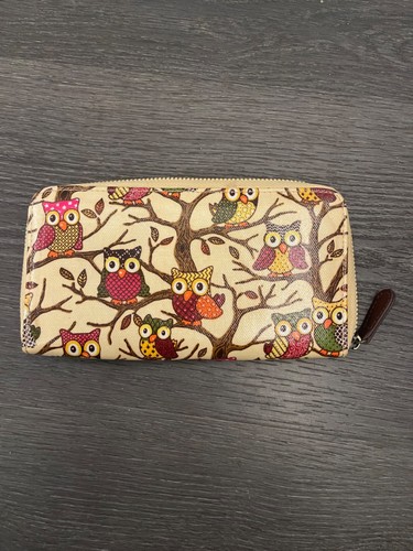 Owl design ladies - , purse/wallet