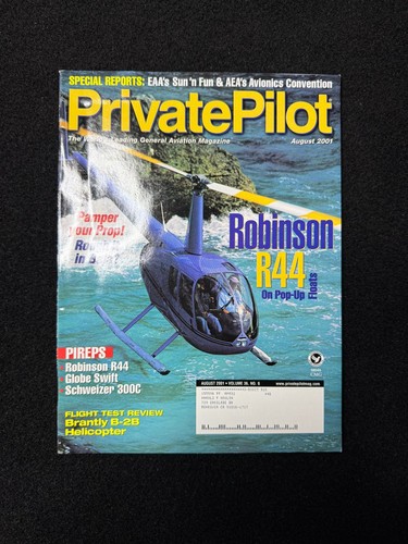 Private pilot magazine august - private,