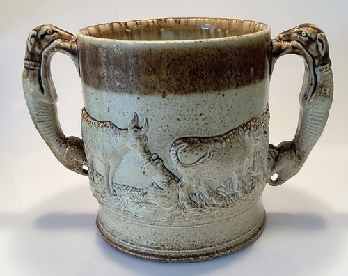 Saltglazed stoneware loving - stoneware,