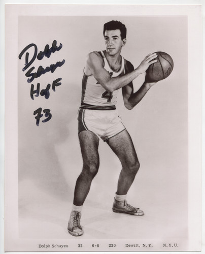 Dolph schayes syracuse - schayes,