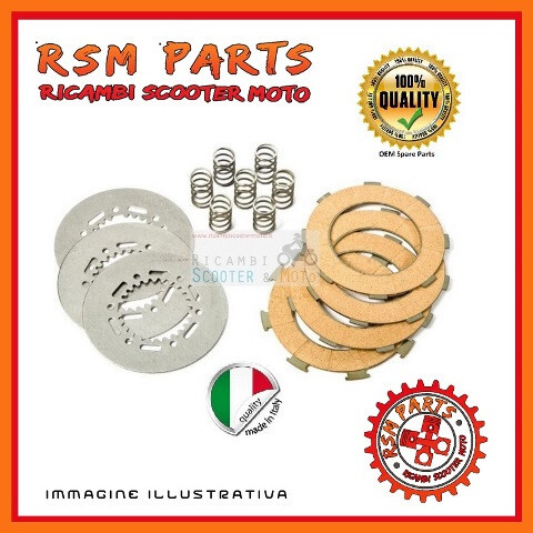 Clutch disc series