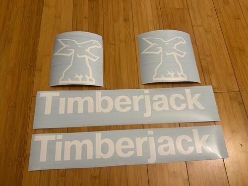 Timberjack replacement decals - timberjack,