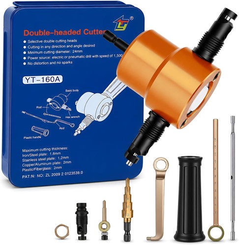 Double head metal nibbler - metal,