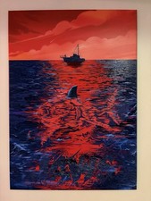 Displate Limited Edition Jaws 4/1000 Title: Don't Go In The Water 