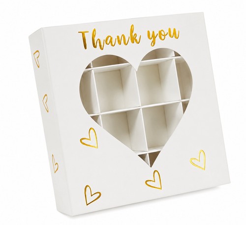 Grid boxes thank you white - 6,
