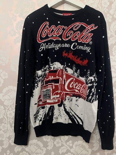 Coca cola christmas jumper - christmas,