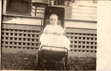 Postcard Real Photo RPPC Baby