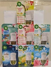airwick plug in complete machine & refill x 3 sets 6 variants
