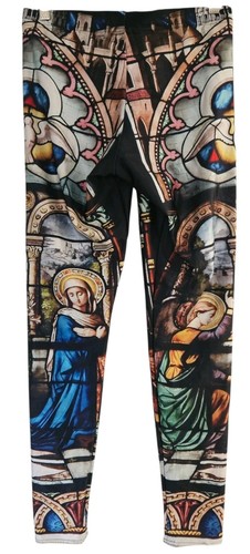 Black milk stained glass - black,