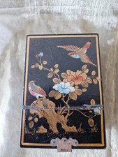 Vintage Black Lacquered