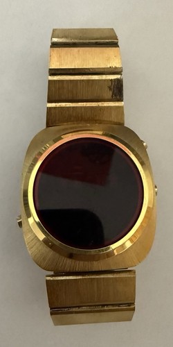 Vintage 1970s unidata red - vintage, led
