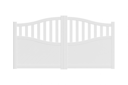 Aluminium curved top diagonal - top,