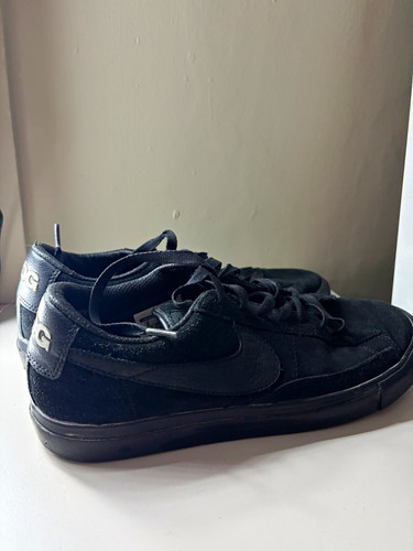 Comme des garçons black suede - black,