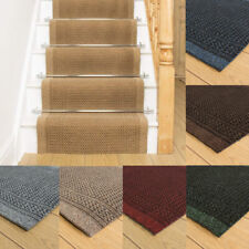 runrug Long Stair Carpet Runner Heavy Duty Washable Modern Bordered Aztec