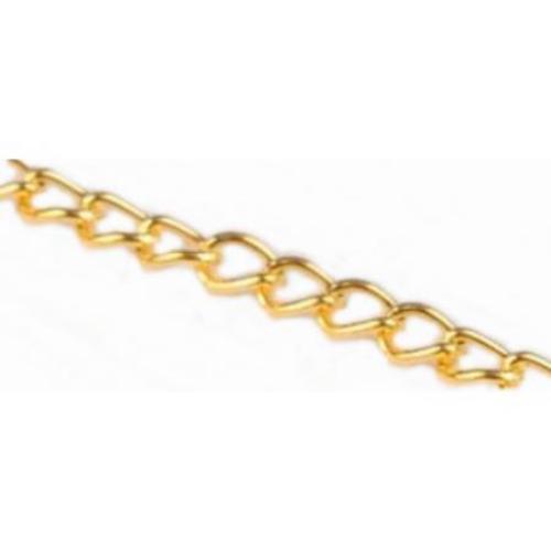Twisted curb chain - twisted, link