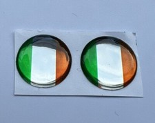 Irish Flag key sticker badge