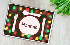 Personalised, Laminated