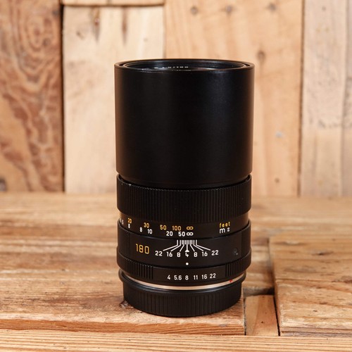 Used leica 180mm - f4, elmar-r