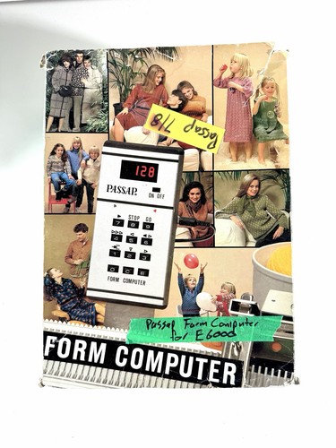 Passap form computer e6000 - form,