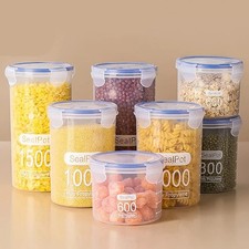 4x CONTAINERS AIRTIGHT FOOD