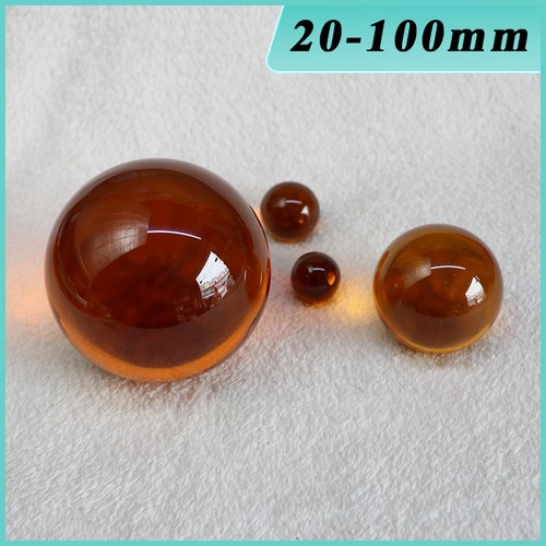 100mm brown crystal - 20-100mm, glass