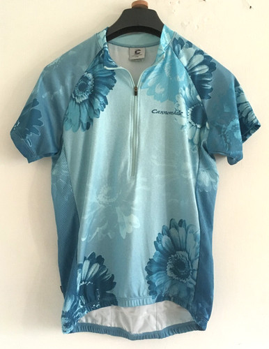 Cannondale blue floral - cannondale, cycling