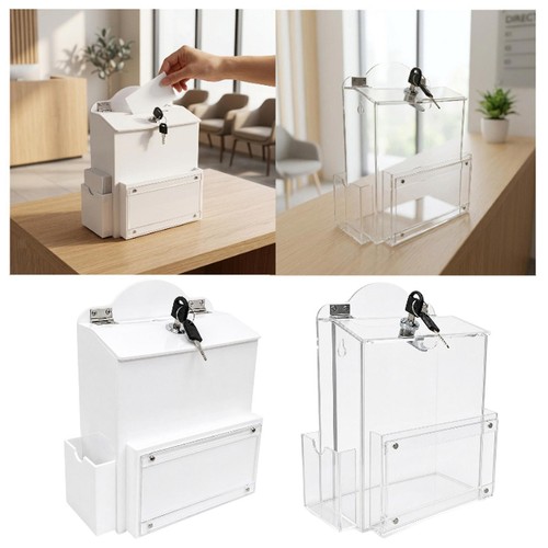 Suggestion box with lock