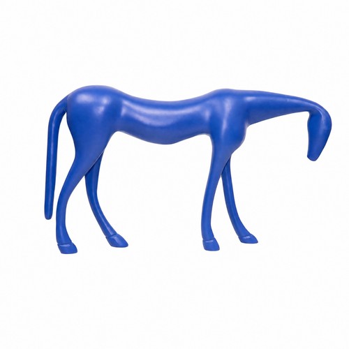 Aluminum horse statue - statue, unique