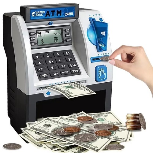 Kids atm automatic deposit - kids,