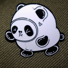 Panda Dressed Up As A Panda Pin Badge Gift UK Seller Fast Delivery 