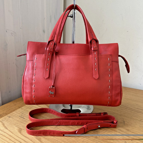 Radley red grab shoulder or - grab,,