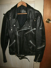 VINTAGE 1980'S BLACK GENUINE