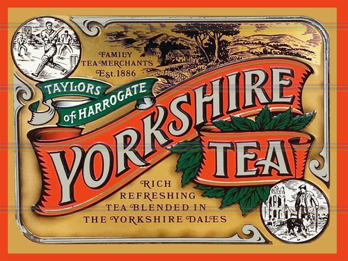 Yorkshire tea theme - yorkshire, retro