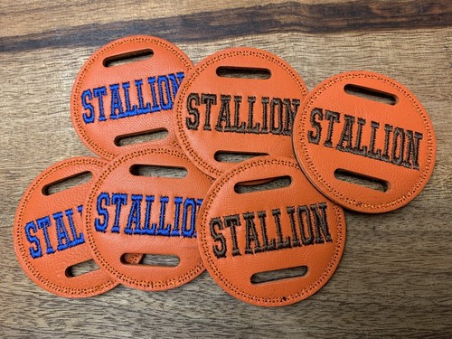 6cm orange leather - x,