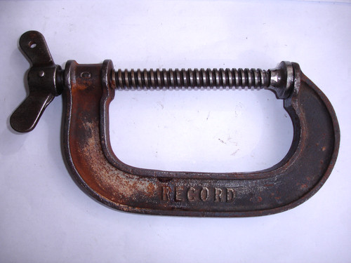 Vintage record g clamp - no.4,