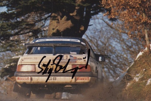 Stig blomqvist hand signed - blomqvist,