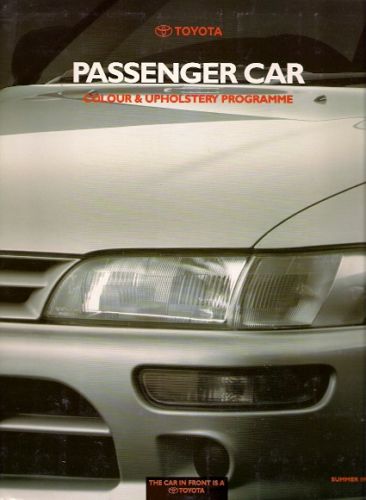 Toyota colour trim 1993 uk - colour,