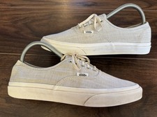Vans Authentic Trainers Sneakers Uk Size 6.5 Grey Egret