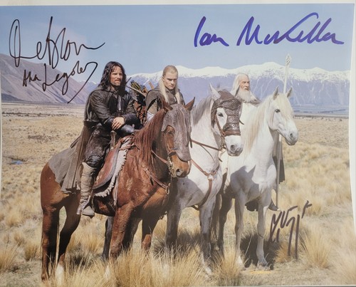 Lotr 11x14 autograph - 11x14,