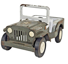 Tonka 1960s Military Jeep