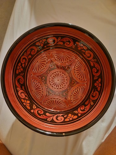 Vintage moroccan red tadelakt - moroccan,