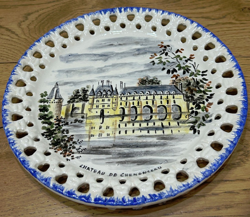 Vintage handpainted french - vintage,