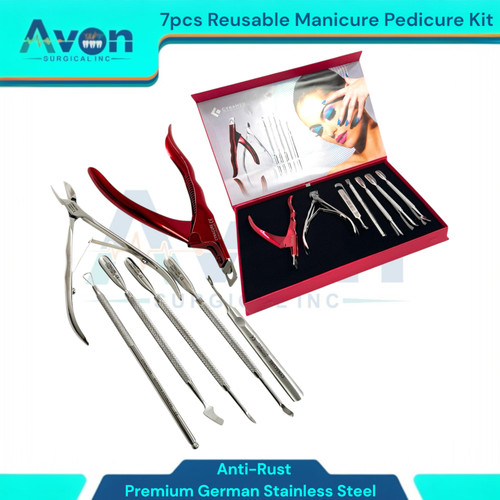 Nail tech tool set 7pcs - of,
