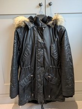 Whistles waxed hooded parka black Size XS