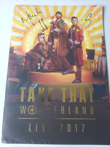 Signed take that - take, wonderland