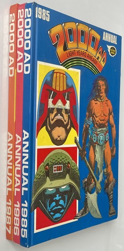 2000ad set three annuals - three,