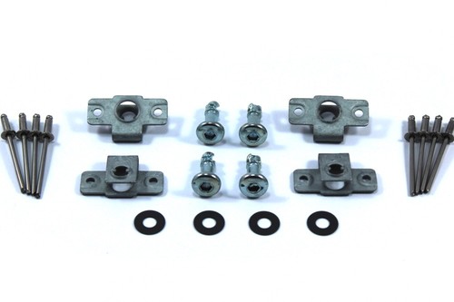Dzus fasteners silver hex - 4x,