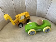 Vintage Push Along Wooden